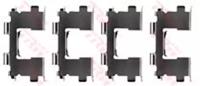 TRW PFK312 Комплект монтажный дисковых тормозных колодок TRW PFK312 Комплект монтажный дисковых тормозных колодок