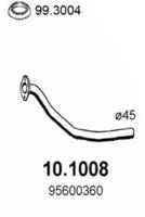 Asso 10.1008 Exhaust pipe