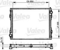 Valeo 733546 Радіатор охолодження двигуна Valeo 733546 Радіатор охолодження двигуна