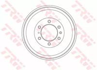 TRW DB4452 Bremstrommel