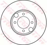 TRW DF1878 Диск тормозной