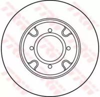 TRW DF1937 Диск гальмівний TRW DF1937 Диск гальмівний