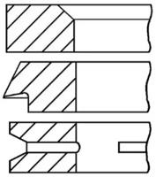 Goetze 08-333300-00 Кольца поршневые