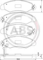A.B.S. 37140 Колодки тормозные