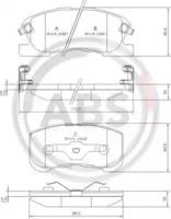 A.B.S. 37169 Brake pads