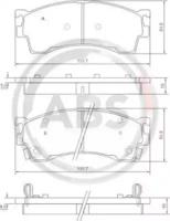 A.B.S. 37187 Колодки тормозные A.B.S. 37187 Колодки тормозные