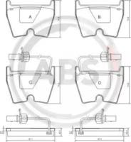 A.B.S. 37367 Колодки гальмівні