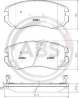 A.B.S. 37423 Brake pads