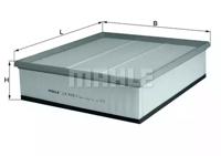 Mahle Original LX513/1 Фільтр повітряний