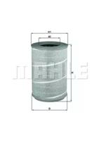 Mahle Original LX 604/1 Фільтр повітряний
