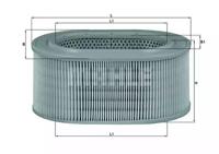 Mahle Original LX 817 Фільтр повітряний Mahle Original LX 817 Фільтр повітряний