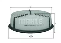 Mahle Original LX 837 Фільтр повітряний Mahle Original LX 837 Фільтр повітряний