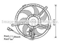 Ava BW7534 Fan and motor assy Ava BW7534 Fan and motor assy