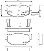 Mintex MDB1317 Колодки гальмівні