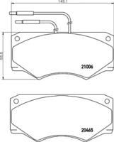 Mintex MDB1340 Brake pads