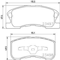 Mintex MDB1910 Колодки гальмівні