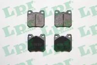LPR 05P206 Колодки тормозные LPR 05P206 Колодки тормозные
