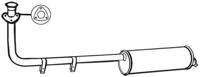Walker 08141 Середній глушник вихлопних газів Walker 08141 Середній глушник вихлопних газів