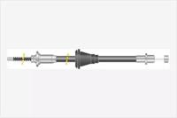 MGA KC4275 Трос стояночного гальма MGA KC4275 Трос стояночного гальма