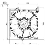 Wilmink Group WG1720433 Fan and motor assy Wilmink Group WG1720433 Fan and motor assy