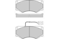 ETF 120769 Brake pads