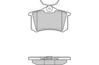ETF 120906 Колодки гальмівні