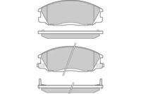 ETF 120909 Колодки гальмівні