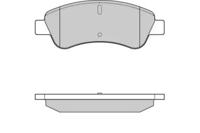 ETF 120928 Brake pads