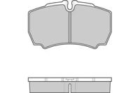 ETF 121025 Колодки гальмівні