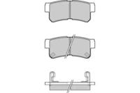ETF 121043 Brake pads