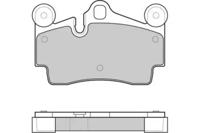 ETF 121097 Brake pads