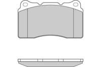 ETF 121167 Колодки гальмівні