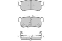 ETF 121203 Колодки гальмівні