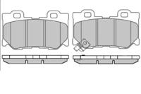 ETF 12-1630 Brake pads