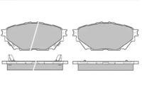 ETF 12-1631 Колодки гальмівні ETF 12-1631 Колодки гальмівні