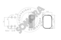 Somora 353365 Радіатор масляний