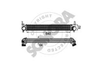 Somora 355645 Радіатор інтеркулера