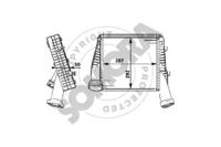 Somora 358545L Радіатор інтеркулера Somora 358545L Радіатор інтеркулера