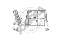 Somora 358545R Радіатор інтеркулера Somora 358545R Радіатор інтеркулера