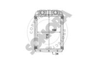 Somora 358550 Радіатор обігрівача салону