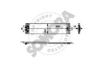 Somora 358566 Масляний радіатор АКПП Somora 358566 Масляний радіатор АКПП