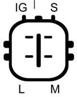 Lucas Electrical LRA03972 Alternator assy