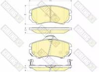 Girling 6133529 Brake pads