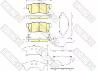 Girling 6133599 Brake pads