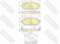 Girling 6133659 Brake pads