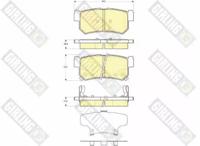 Girling 6133669 Колодки гальмівні