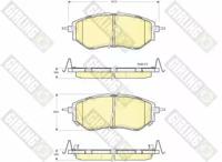 Girling 6133729 Brake pads