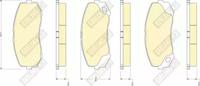 Girling 6134929 Brake pads
