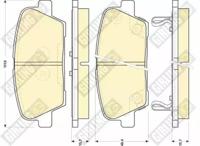 Girling 6134999 Brake pads
