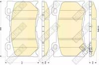 Girling 6135059 Brake pads